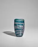 Maurice Marinot, Vase Spirale Bleue