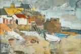 George Hammond Steel, Marazion, oil on board