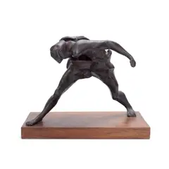 Michael Ayrton, Invador, 1972, bronze with a dark brown patina