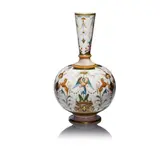 Kpm Berlin, Vase, circa 1895, Seger glazed porcelain, the bulbous body decorated with classical motifs