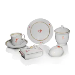 Emil Paul Börner, for Meissen, circa 1924-1934, Collection of four porcelain items, Pfeiffer period, circa 1924-1934
