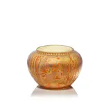 Daisy Makeig-Jones, for Wedgwood, circa 1925, Glazed porcelain, the gilt exterior with motifs of woodland elves in relief
