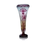 Charles Schneider, 'Chardons' Le Verre Français vase
