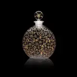 René Lalique, for D'Orsay, Clear glass with sepia staining