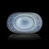 'Médicis' cendrier, designed 1924 by René Lalique, Opalescent glass, frosted and polished, sold Dec 2024