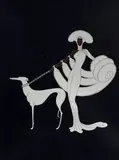 Erté, 'Ebony and White'