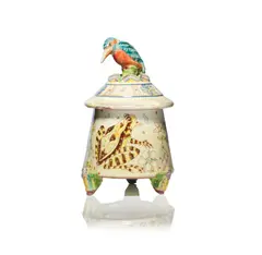 Maureen Minchin, Lidded jar, circa 2000