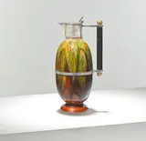 for Linthorpe Art Pottery by Christopher Dresser, circa 1884, offered Mar 2025