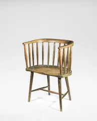 Armchair by Charles Rennie Mackintosh, 1906, sold Mar 2025
