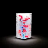 Tim Rawlinson, 'Impasto', Cast glass, with blown glass infusions, cut and polished
