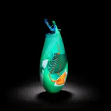 Louis Thompson and Sophie Thomas, 'Shard Vessel with Plastic Hook', 2019, Freeblown glass incorporating re-used glass shards, assembled with found ocean debris, surmounted with a plastic hook