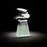 Keith Brocklehurst, 'Allies Encounter', bottle and stopper, 1991, Cast and fused glass