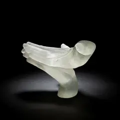 Bruno Romanelli, 'Libra 1', 1995, Lost-wax cast glass, modelled as two hands meeting