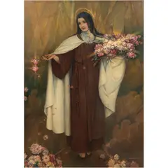 Charles Michel, SANTA TERESA DE JESÚS, Óleo sobre tela