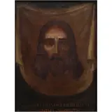 Divino Rostro, MÉXICO, SIGLO XVIII, Óleo sobre tela