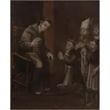 San Antonio de Padua, MÉXICO, SIGLO XVIII, Óleo sobre tela