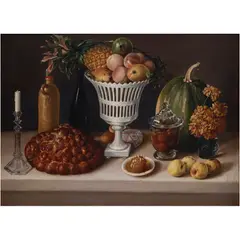BODEGÓN by Agustín Arrieta, Óleo sobre tela, offered Apr 2026
