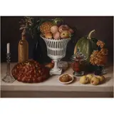 Agustín Arrieta, BODEGÓN, Óleo sobre tela