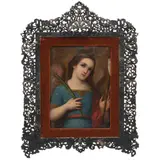 San Rafael Arcángel, MÉXICO, FINALES DEL SIGLO XVIII, Óleo sobre tela