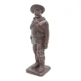 General Francisco Villa, MÉXICO, SIGLO XX, Bronce, patinado en color marrón