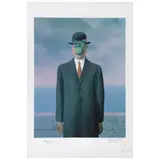 René Magritte, Le fils de l'homme, 1964, Litografía 117 / 300, edición póstuma