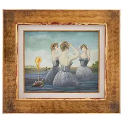 Adrián Tavera, Untitled, Óleo sobre madera