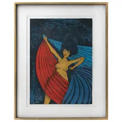 Rufino Tamayo, Salomé, 1984, lithograph in colors on Somerset