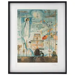 Salvador Dalí, Discovery of America by Christopher Columbus, Litografía 69 / 300