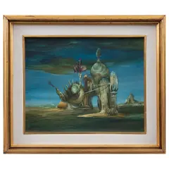 Adrián Tavera, Untitled, Óleo sobre masonite