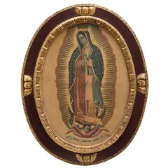 Virgen de Guadalupe, MÉXICO, FINALES DEL SIGLO XVIII, Óleo sobre tela