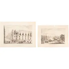 Pedro Gualdi, MÉXICO: LITO. CALLEJÓN DE S. CLARA, C. 1840-, 1841, Litografía,25.5 x 37. cm