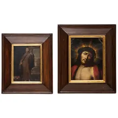 Láminas Devocionales, MÉXICO Y FLANDES, SIGLOS XVII Y XIX, Óleo sobre lámina de cobre