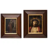 Láminas Devocionales, MÉXICO Y FLANDES, SIGLOS XVII Y XIX, Óleo sobre lámina de cobre