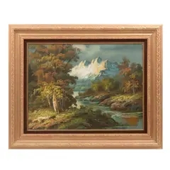 John L. Harding, Paisaje, Óleo sobre tela