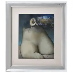 Adrián Tavera, Untitled, Óleo sobre masonite