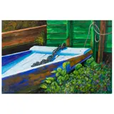 Untitled by José Cuahtémoc Terán "naret", Óleo sobre masonite, offered Mar 2026