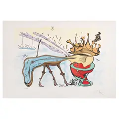 Salvador Dalí, Rejection of civilization, Litografía A 95 / 300