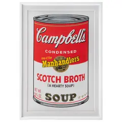 Andy Warhol, II.55: Campbell's Soup II, Scotch Broth, 1969, Serigrafía sin número de tiraje