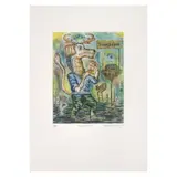 Filogonio Naxín, Timajkúnva, Grabado al aguatinta 8 / 40