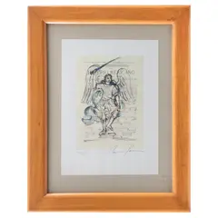 Carmen Parra, Arcángel, Grabado al aguafuerte y aguatinta 122 / 500