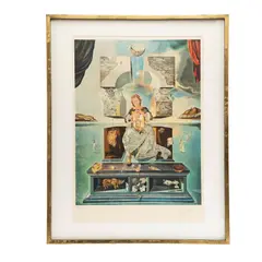 Salvador Dalí, La Madonna de Port Lligat, Litografía HC