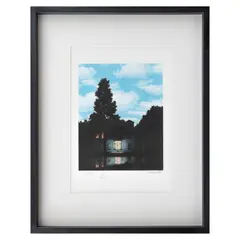René Magritte, L'Empire des lumières, Litografía, edición póstuma 103 / 300