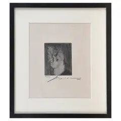 Untitled by Jose Luis Cuevas, Grabado al aguafuerte y aguatinta 387 / 1000, sold Mar 2026