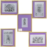 José Guadalupe Posada, A) Los borrachos, B) Calaveras de artesanos, C) El catrín, D) Calavera maderista y E) La calavera del tenorio