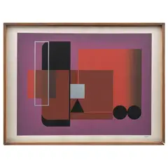 Manuel Felguérez, Untitled, Serigrafía P / A