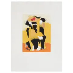 Luis López Loza, Fucsia amarillo, Grabado al aguafuerte, ruleta y gofrado a policromía 5 / 50