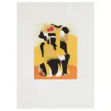 Luis López Loza, Fucsia amarillo, Grabado al aguafuerte, ruleta y gofrado a policromía 5 / 50