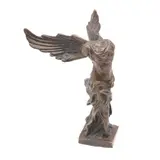Victoria de Samotracia*, SIGLO XX, Bronce, patinado en color marrón