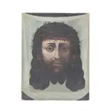 Divino Rostro, MÉXICO, FINALES DEL SIGLO XIX, Óleo sobre tela