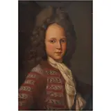 A la Manera de Hyacinthe Rigaud, RETRATO DE PRINCIPE ESCOCÉS, Óleo sobre tela
